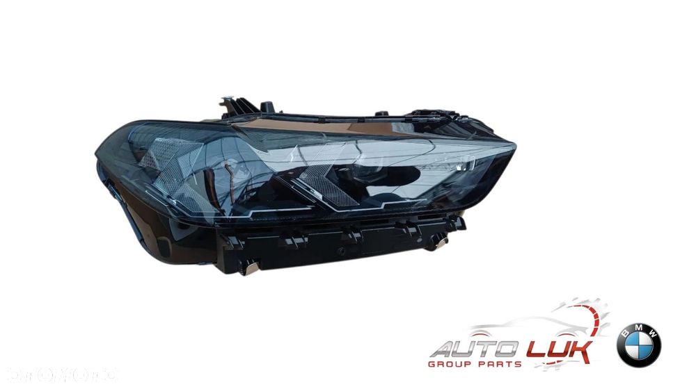 BMW X5 G05 X6 G06 LCI LAMPA PRZOD LEWA PRAWA BMW LED BLACK Z DOŚWIETLENIEM 5A8E115 5A8E116 - 9
