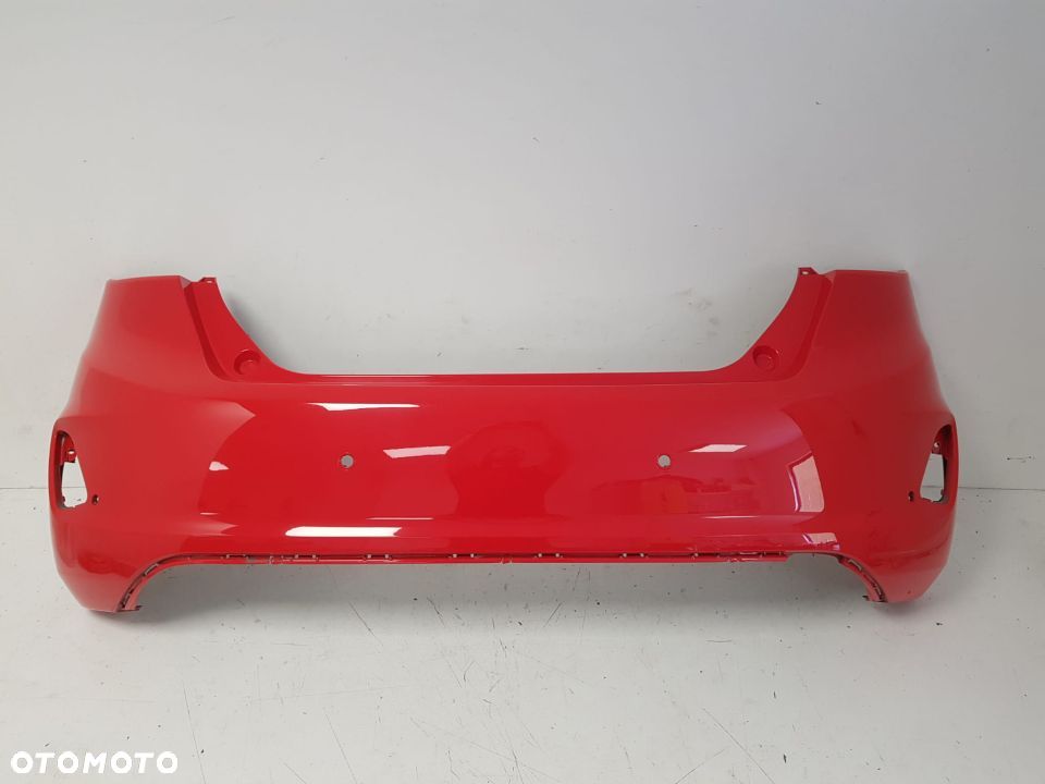 FORD FIESTA MK8 17-21 ZDERZAK TYŁ TYLNY POD 6PDC KOLOR RACE RED H1BB-17906-A1 - 1