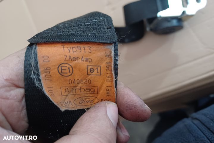 Centura siguranta fata dreapta 3M51R61294 601704600 Ford C-Max 1 [200 - 3