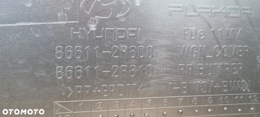 Hyundai I30 I Lift Kombi 2009- zderzak tył oryginał MD056 - 13