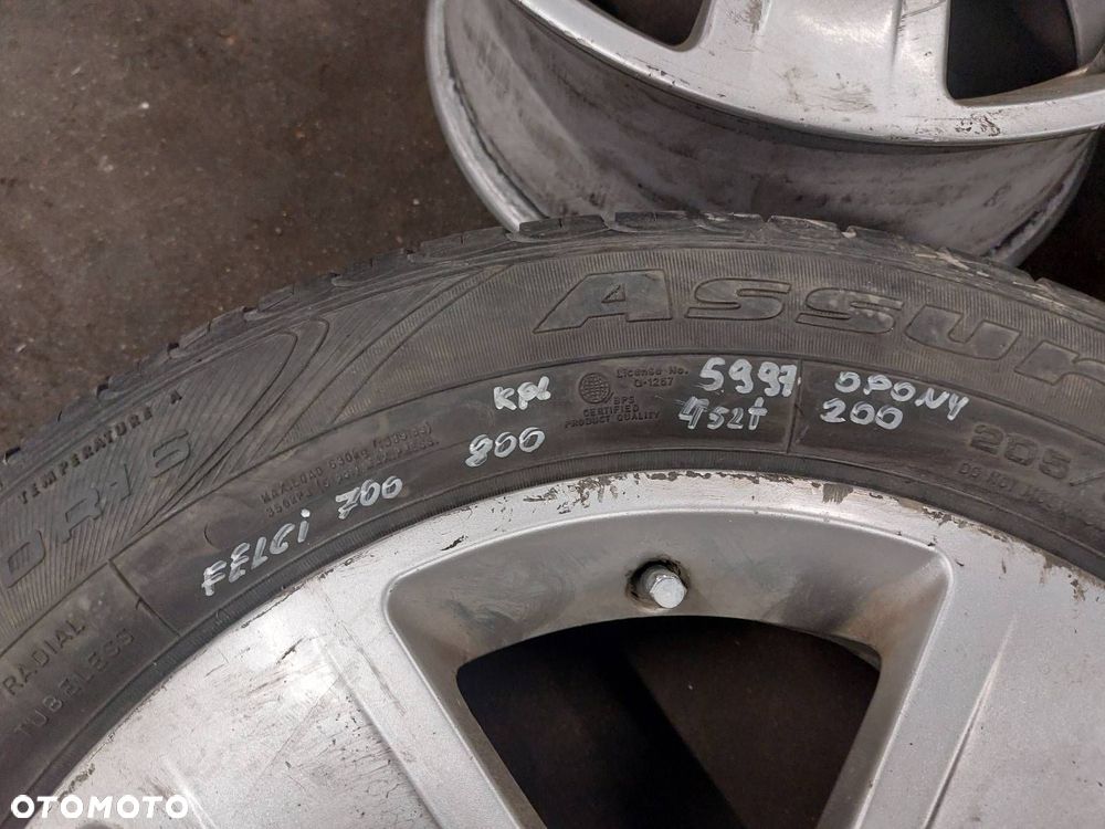 FELGI ALUMINIOWE 4 SZT 5x112 7Jx16 ET42 FI57,1 AUDI A4 B6 - 2