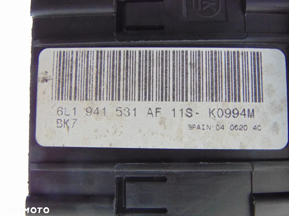 ORYGINAŁ włącznik przełącznik świateł 6L1941531AF Seat Ibiza 3 III Cordoba 2 II 02-09r - 9