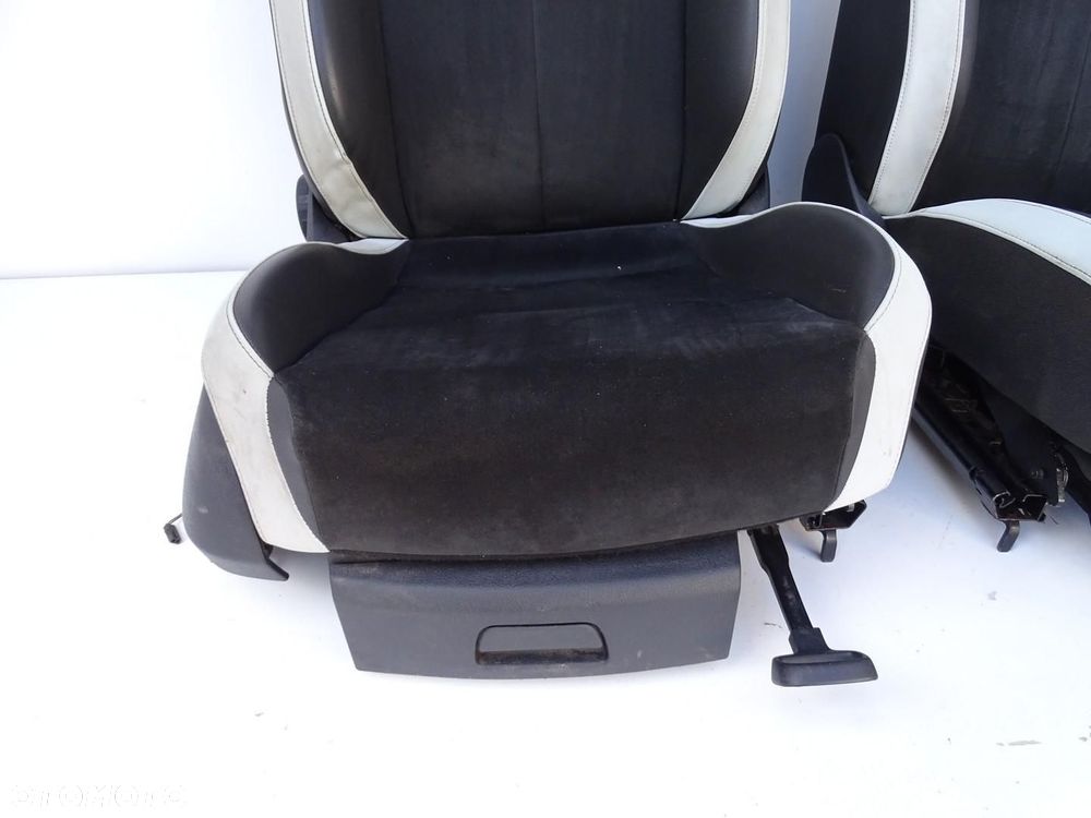 FOTELE FOTEL KOMPLET PÓŁSKÓRA SKÓRA KANAPA SEAT LEON III CUPRA FR 3D - 8