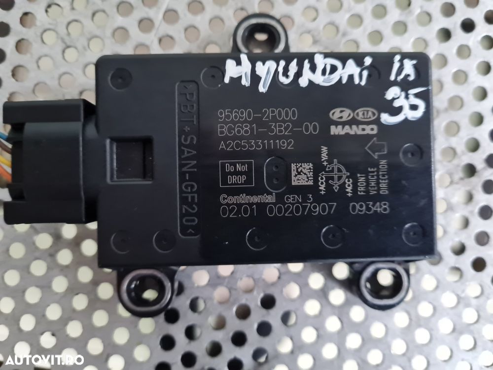 Senzor Unitate Modul ESP Viteza Kia Sportage Sorento 2 Hyundai Tucson IX35 Cod 95690-2P000 Dupa 2010 - 6