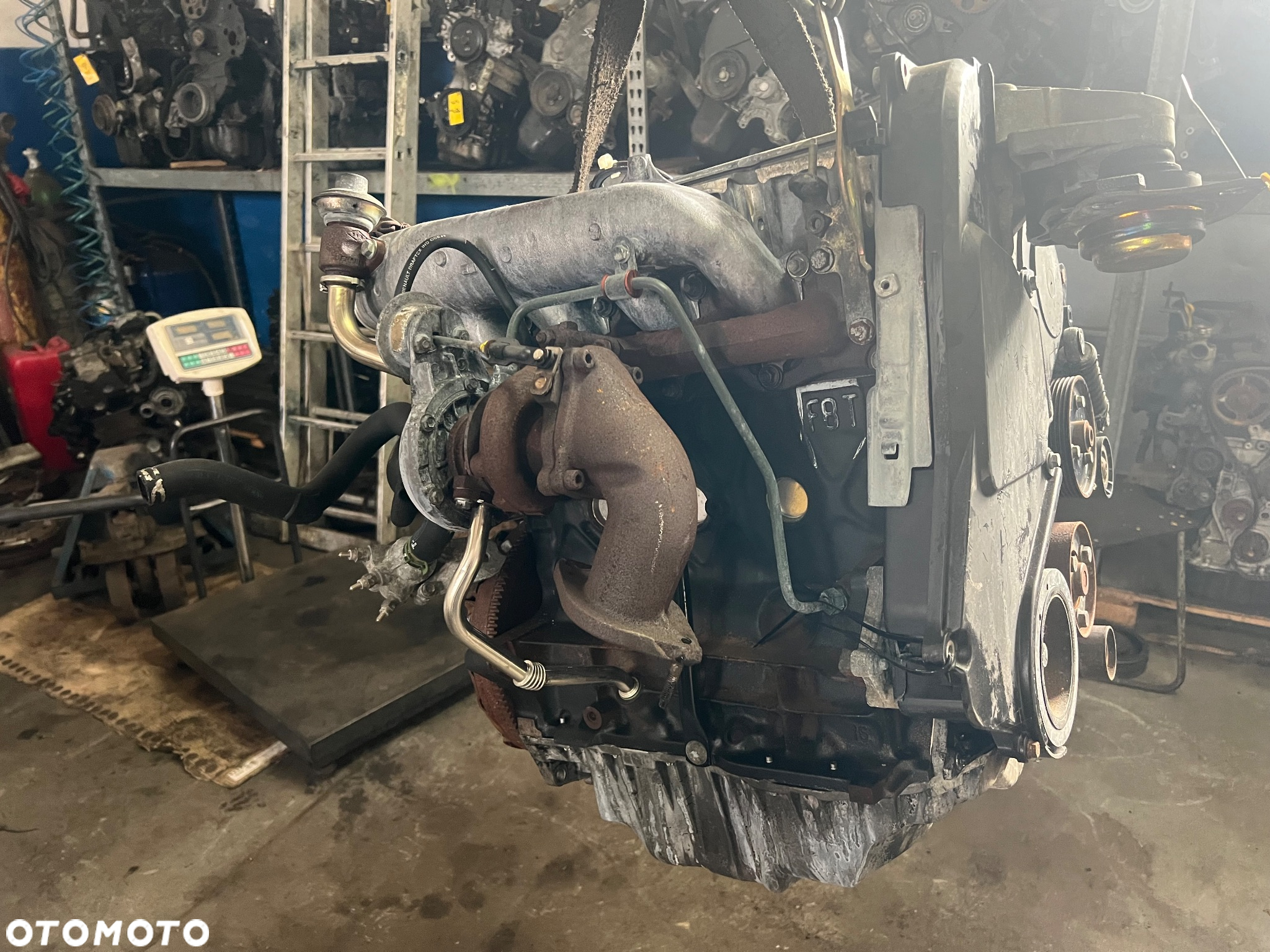 Silnik Kango Clio II 1.9 DTI F9Q7 F8T przebieg 95 tys km - 4