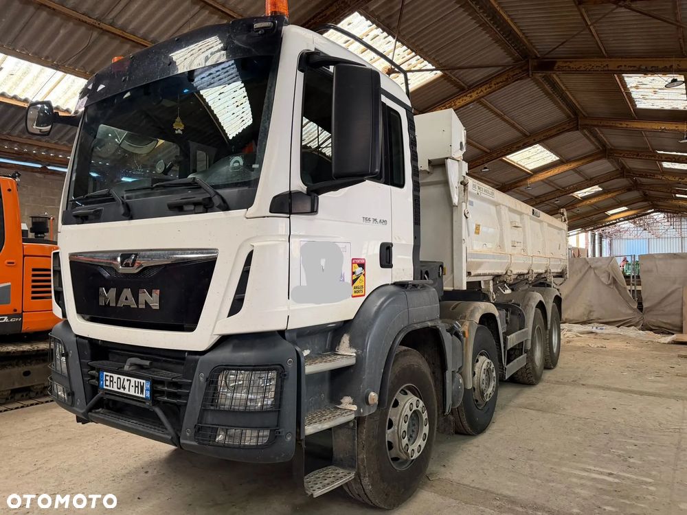 MAN TGS 35.440 / 8X4 / WYWROTKA 2 STR. / HYDROBURTA / BORDMATIC / ZABUDOWA MEILLER KIPPER - 1