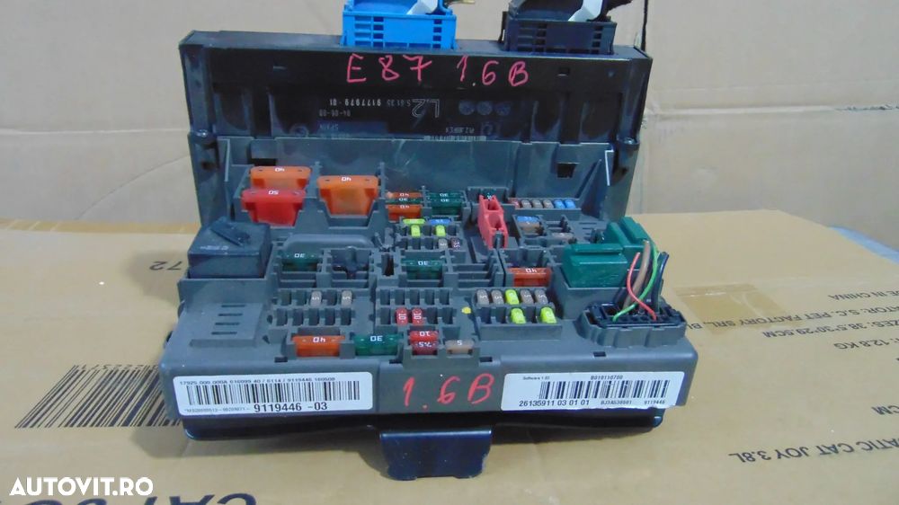 Modul Comfort BMW Seria 1 E87,E81 motor 1.6 i an 2004-2011 cod 9177979-01 - 2