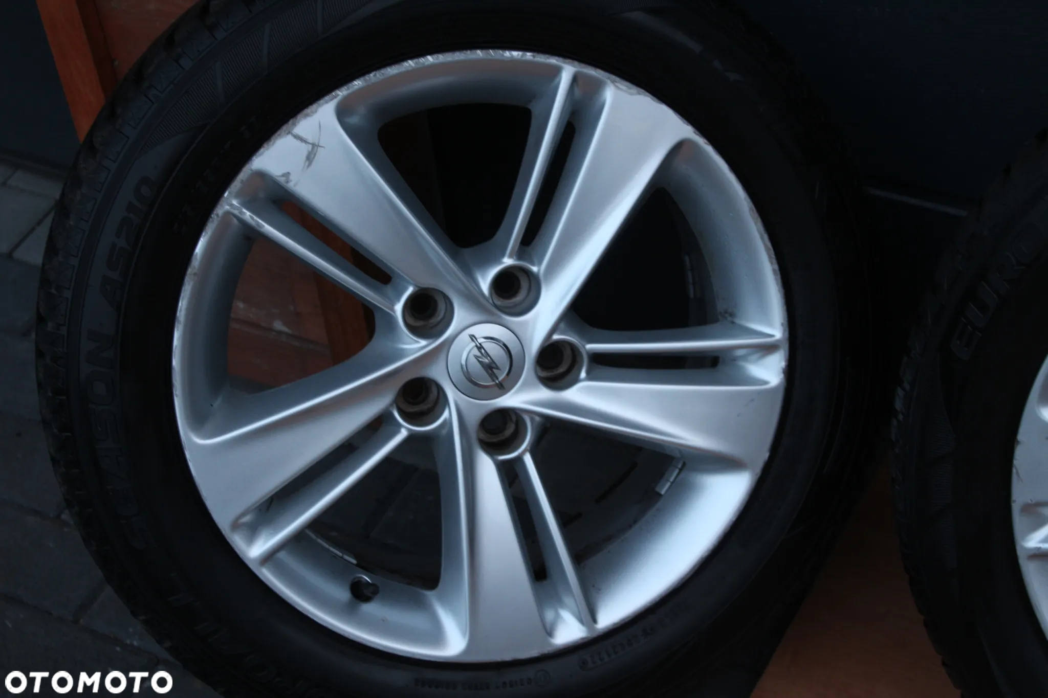 FELGI ALUMINIOWE KOŁA OPONY WIELOSEZON 2022r OPEL ASTRA J K ZAFIRA C INSIGNIA B R17 5x115 ET45 215/55/17 - 5