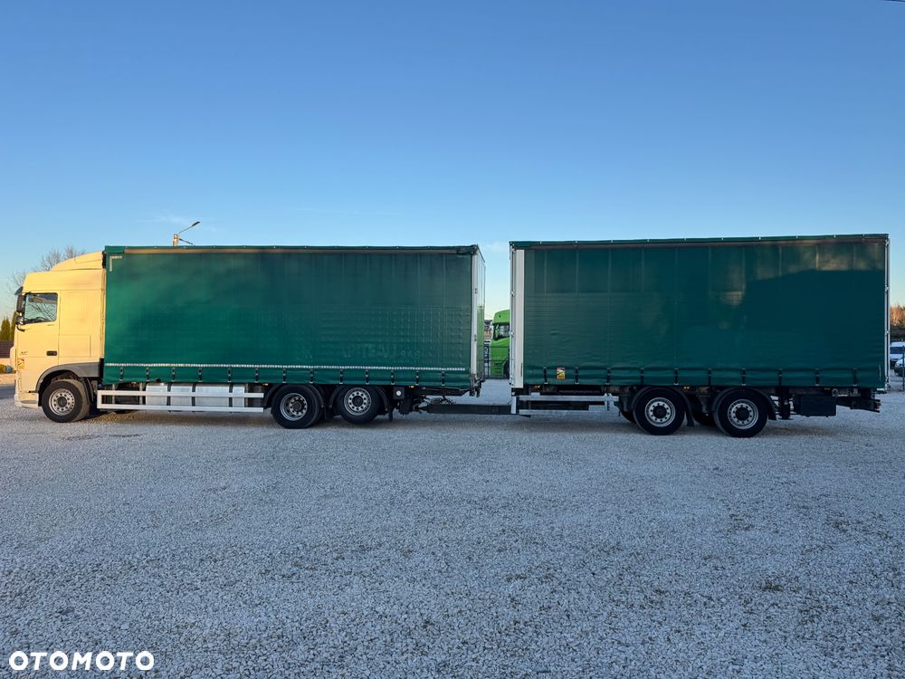 DAF XF 460 6X2 Euro 6 Zestaw Z Przyczepą 38 Palet Przejazdowy Dach Zsuwany - 7