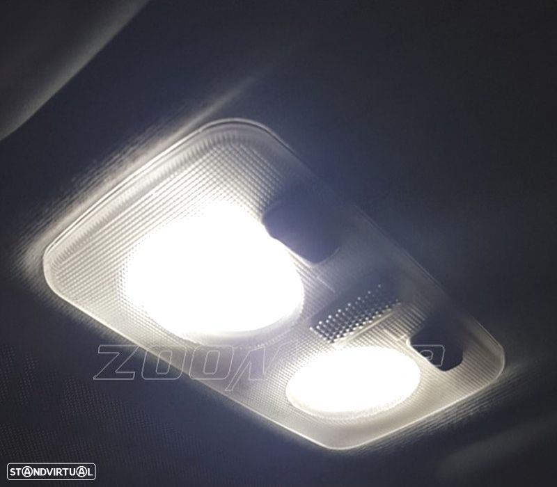 KIT COMPLETO LAMPADAS LED INTERIOR FIAT 188 199 00-17 - 2