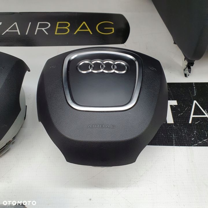 AUDI A5 DESKA ROZDZIELCZA KONSOLA KOKPIT PULPIT PODUSZKI AIRBAG AIR BAG PASY KURTYNY KIT SET - 8