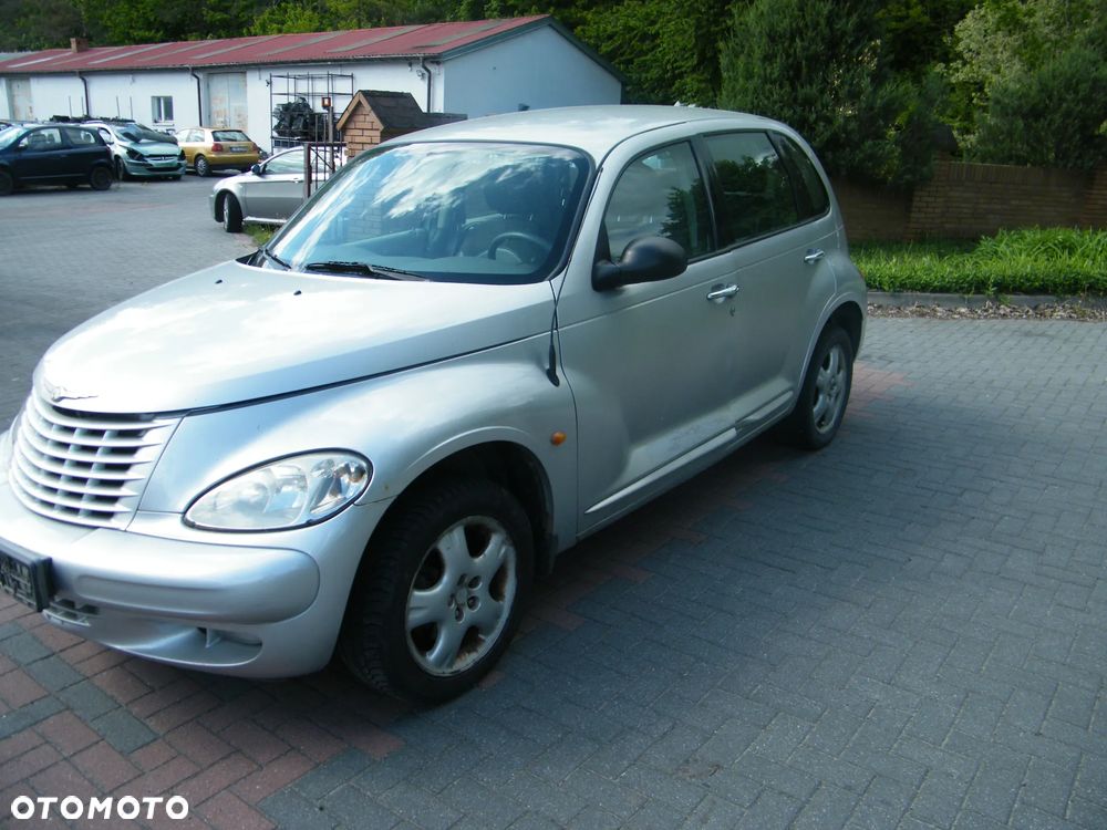 KOMPLETNY PRZÓD Chrysler PT Cruiser I Przed Lift (00-06 PS2 / QS2 kolor lakier srebrny MASKA LAMPA prawa lewa ZDERZAK BŁOTNIK GRILL ATRAPA PAS PRZEDNI WZMOCNIENIE CZOŁOWE CHŁODNICA HALOGEN do założenia bez malowania - 2