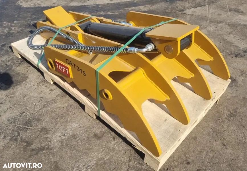 Deget cu actionare hidraulica pentru excavator, Nou pentru Utilaje de 10-18 tone - 1