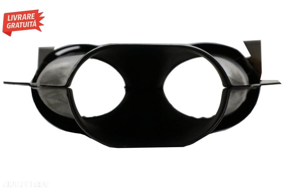 Difuzor Bara Spate Mercedes A-Class V177 Sedan (2018-up) Evacuari Negre- livrare gratuita - 12