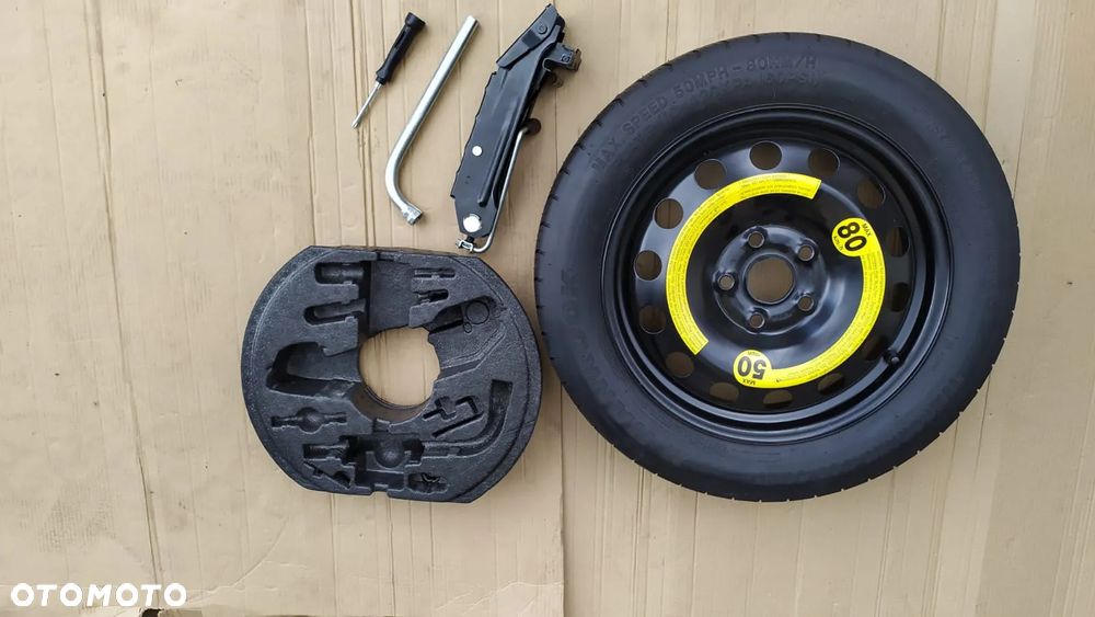 KOŁO DOJAZDOWE R16 VW VOLKSWAGEN GOLF V VI VII ZESTAW - 8
