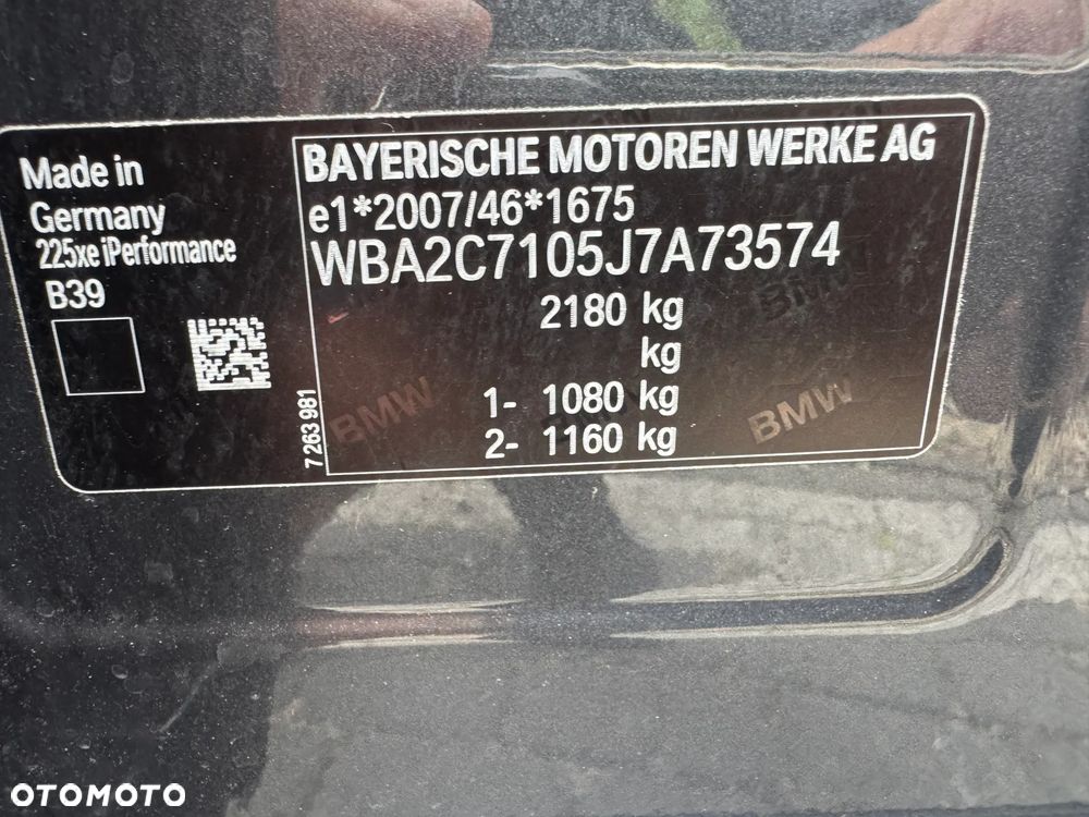 BMW Seria 2 225xe iPerformance Sport Line - 36