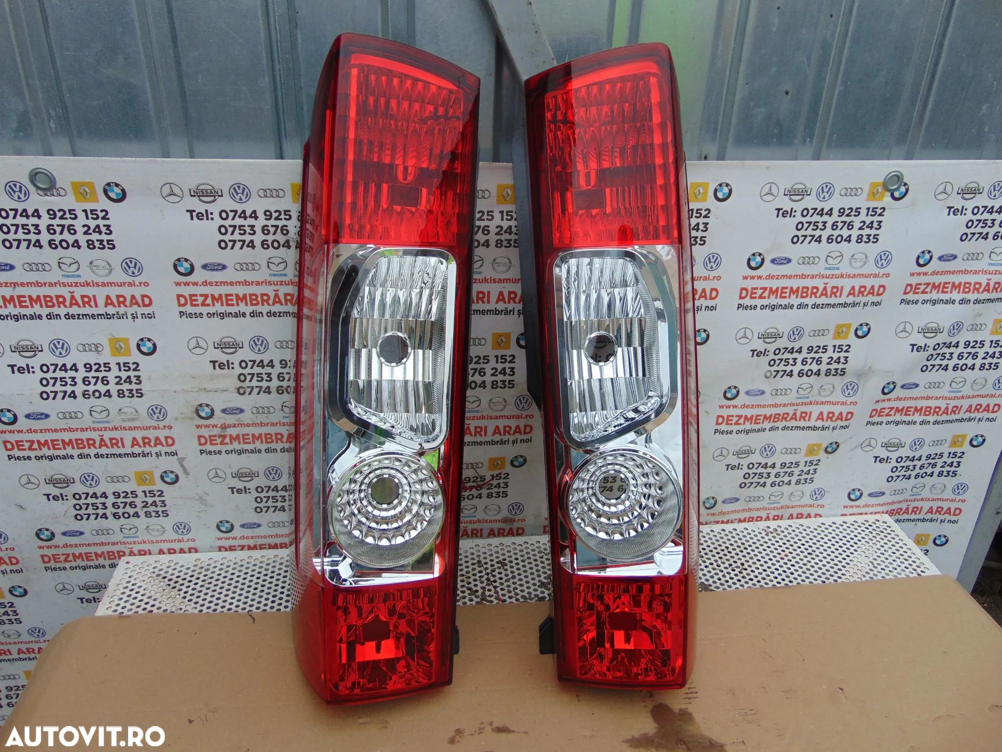 Stop Peugeot Boxer 2006-2013 Citroen Jumper Fiat Ducato stopuri stanga dreapta lampa spate tripla - 1