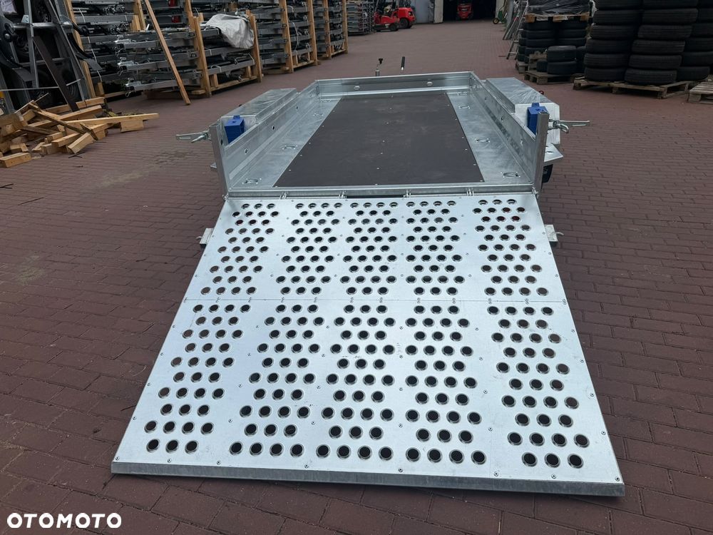 Niewiadów Przyczepa do przewozu sprzętu budowlanego Niewiadów K3027 trap  305x155 cm pod minikoparke walec dostawa pod dom - 9
