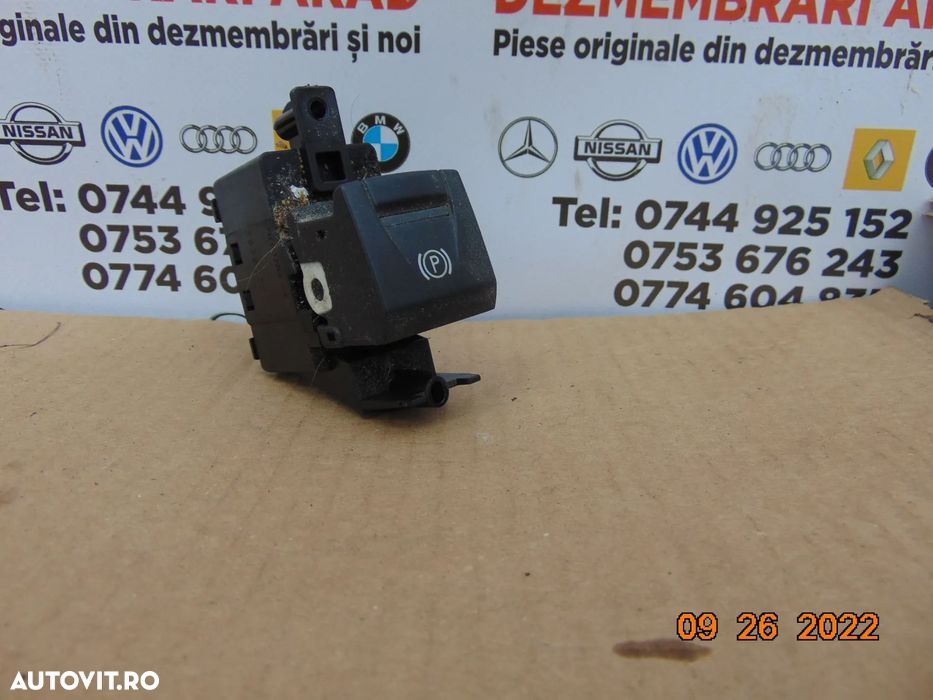Buton frana mana Renault Laguna 3 Latitude buton frana mana electrica - 1