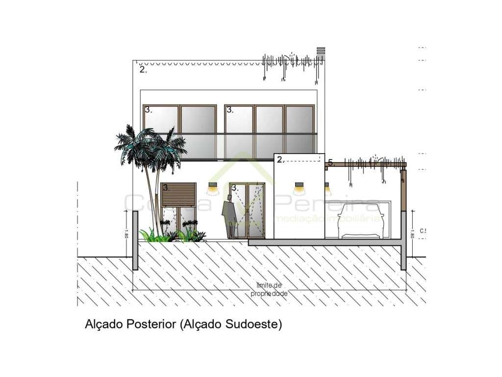 Lote de terreno com projeto aprovado junto às praias de Santa Cruz! - Grande imagem: 4/10