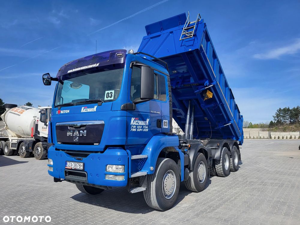 MAN TGS 35.440 | 3 stronny Meiller Kipper + Hydroburta - Wywrotka - Stan b.dobry - 1