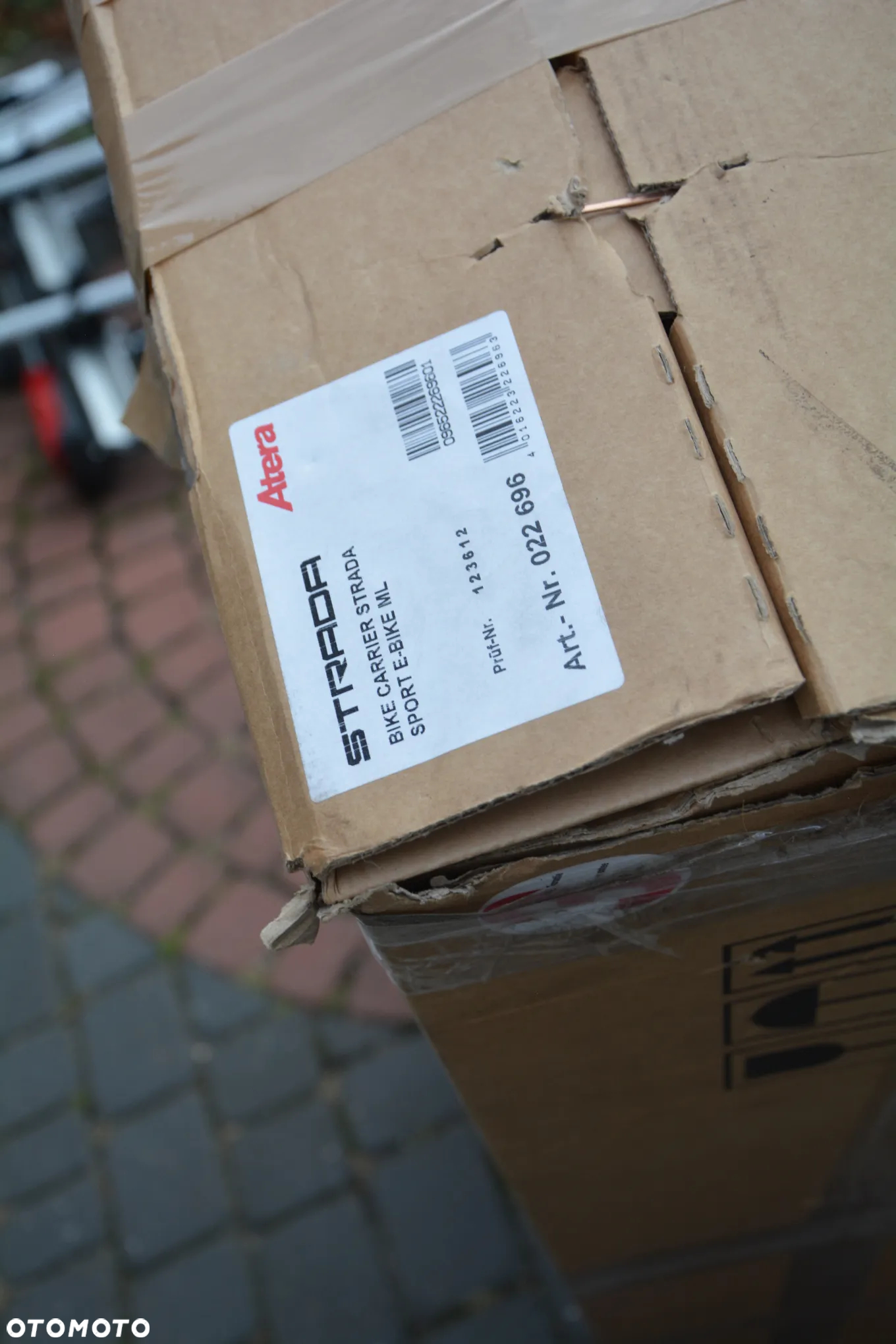 Bagażnik na hak Atera Strada E-Bike ML na elektryki alu klucz - 4