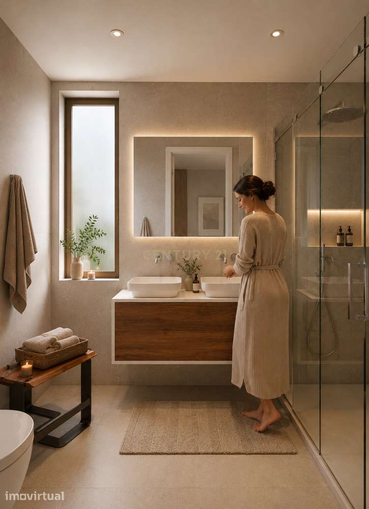 APARTAMENTO DE LUXO T3 FARO COM TERRAÇO, 2 LUGARES GARAGEM E ARRECADAÇ - Grande imagem: 4/17