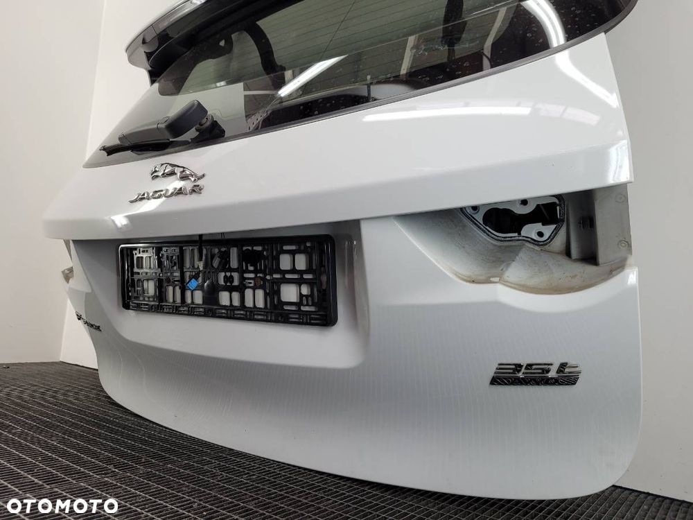 KLAPA TYŁ BAGAŻNIKA JAGUAR F-PACE X761 LRC NER POLARIS WHITE ORYGINAŁ - 5
