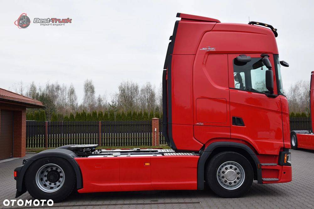 Scania S450 / FULL LED / KLIMA POST. / RETARDER / ZBIORNIKI  1400 L /  DUŻE ZEGARY - 13