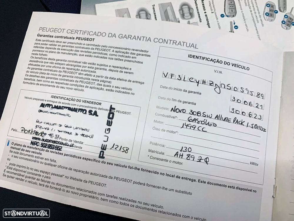 Peugeot 308 SW 1.5 BlueHDi Allure Pack - 33