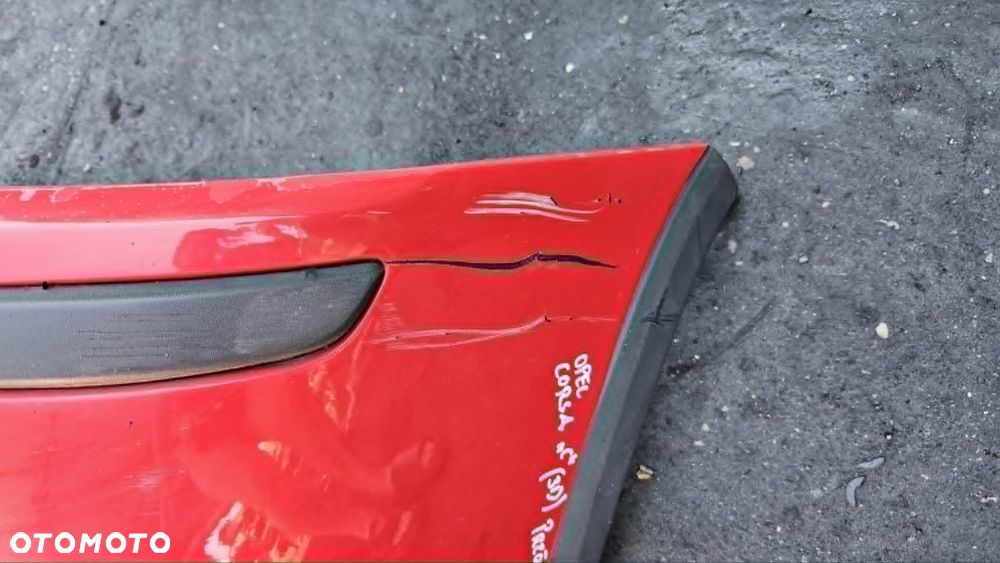Opel Corsa C Lift zderzak przedni kod lakieru Z547 - 6