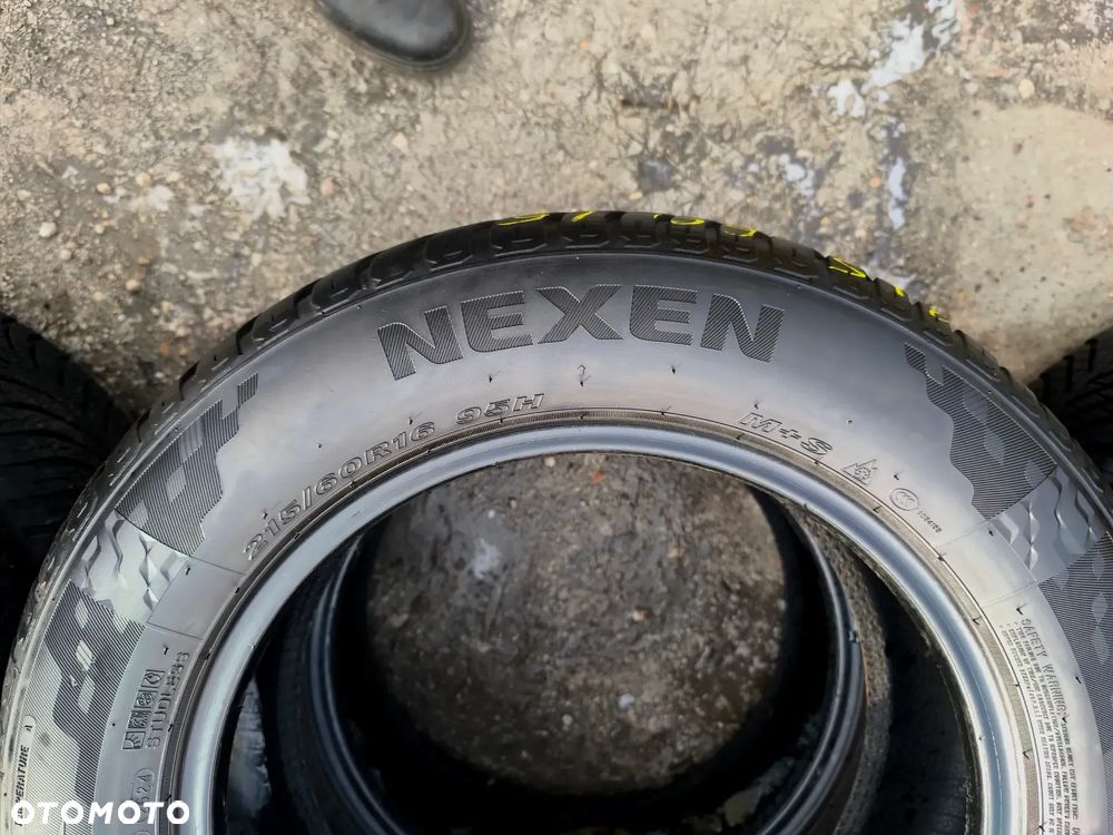 215/60R16 95H Opony Całoroczne Wielosezonowe NEXEN N'BLUE 4SEASON 6,5mm Legnica ALU-RAD 24r. 215/60 - 6