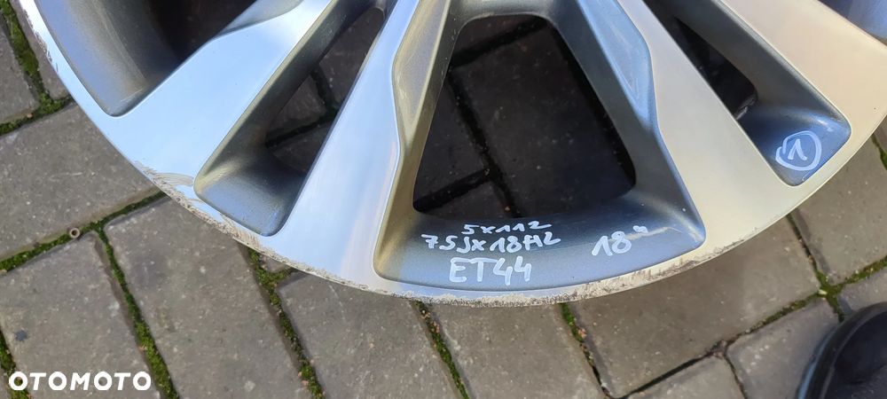 FELGI 5x112 7.5Jx18 CALI ET44 STOPNIOWANE 2x 2054012802 2x 85Jx18 CALI ET56 2054012902 MERCEDES W204 W205 I INNE KOMPLET 4 SZTUKI - 4