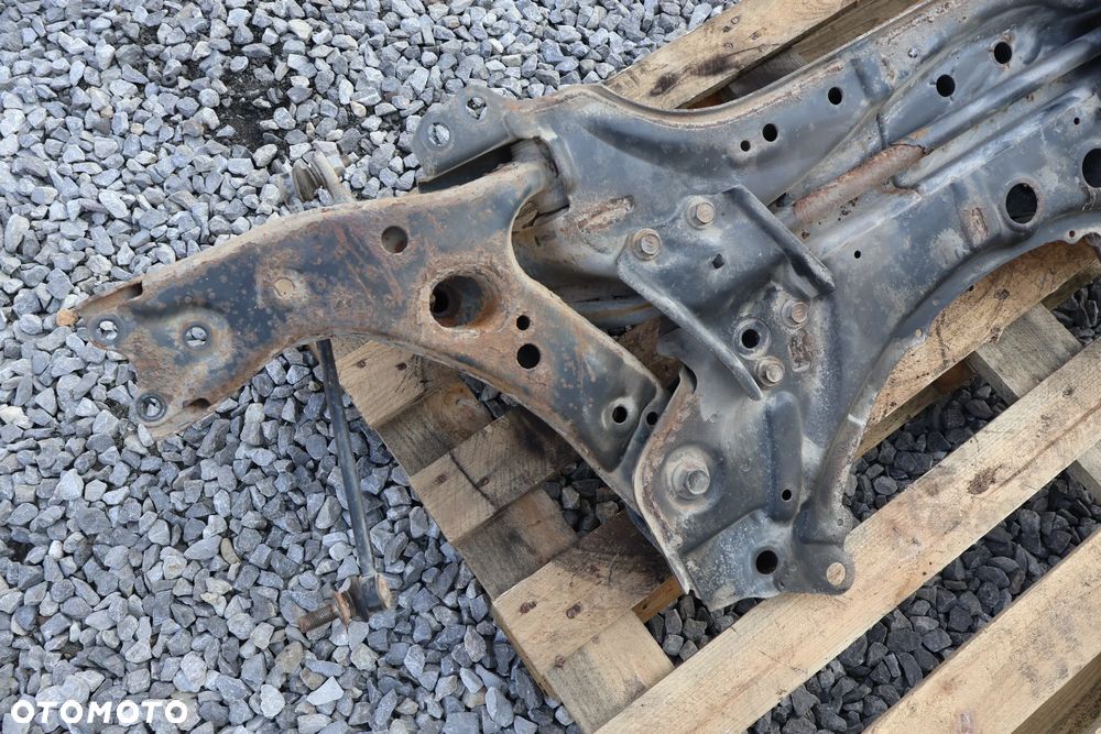 TOYOTA AURIS I COROLLA E15 06-12 BELKA ZAWIESZENIA PRZÓD PRZEDNIA SANKI TRAWERS - 8