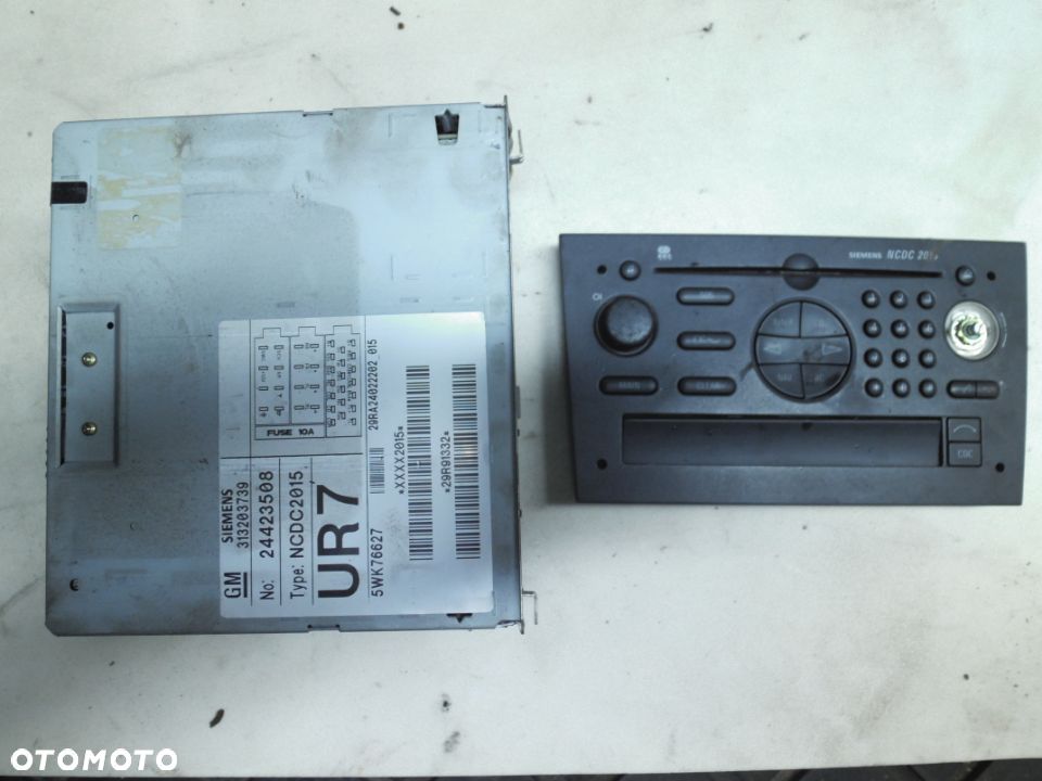 RADIO NAVI NAWIGACJA NCDC 2015 VECTRA C SIGNUM 02- OPEL CORSA C - 1