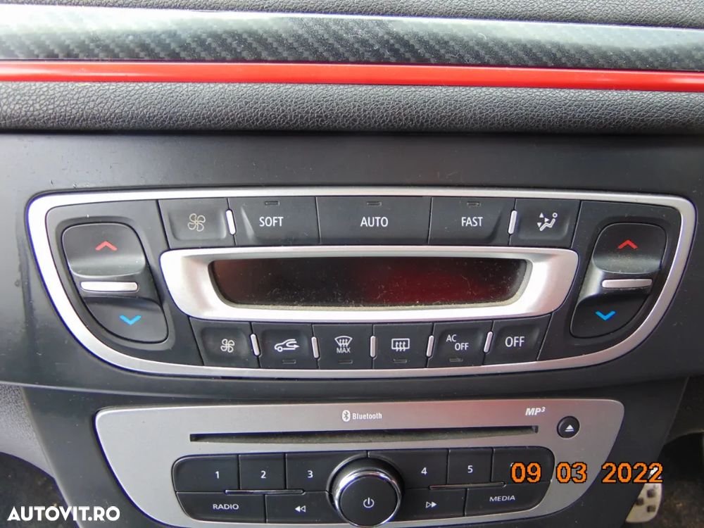 Climatronic Renault megane 3 an 2008-2015 comenzi ac clima megane 3 dezmembrez - 2