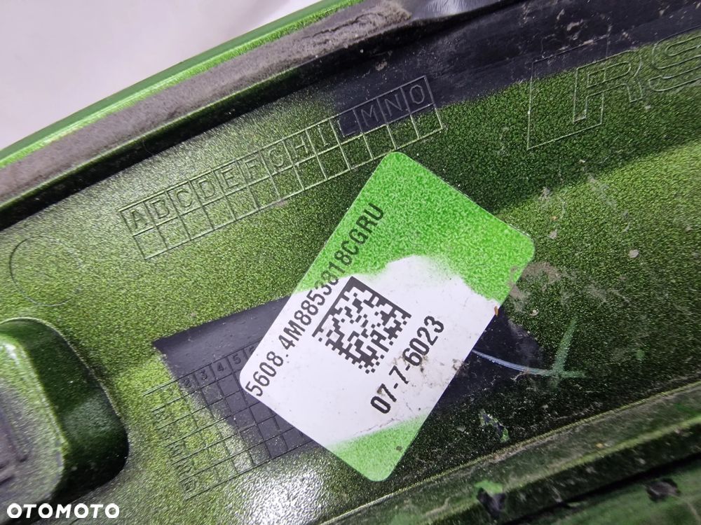 AUDI RSQ8 RS Q8 18- PRAWA TYLNA TYLNIA TYŁ LISTWA NAKŁADKA BŁOTNIKA , NR 4M8853818C , NR AUKCJI NB99 - 11