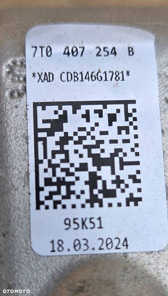 volkswagen multivan t7 zwrotnica piasta przednia przód prawa 7t0407254b - 8