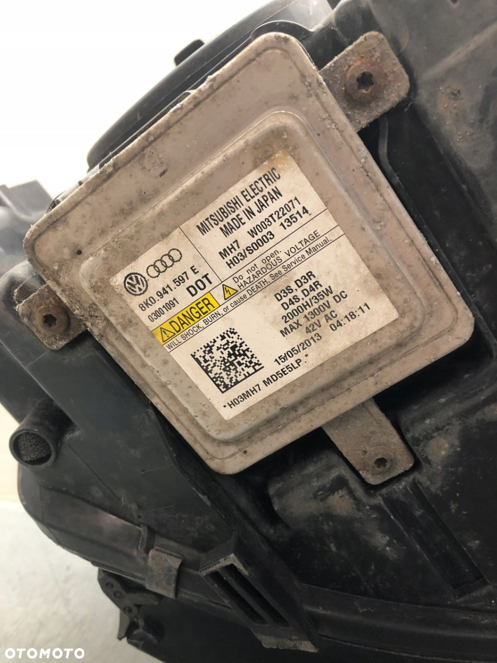 A4 B8 LIFT 12-15 LAMPA PRZEDNIA LEWA BI-XENON NIESKRĘTNY 8K0941005 - 7