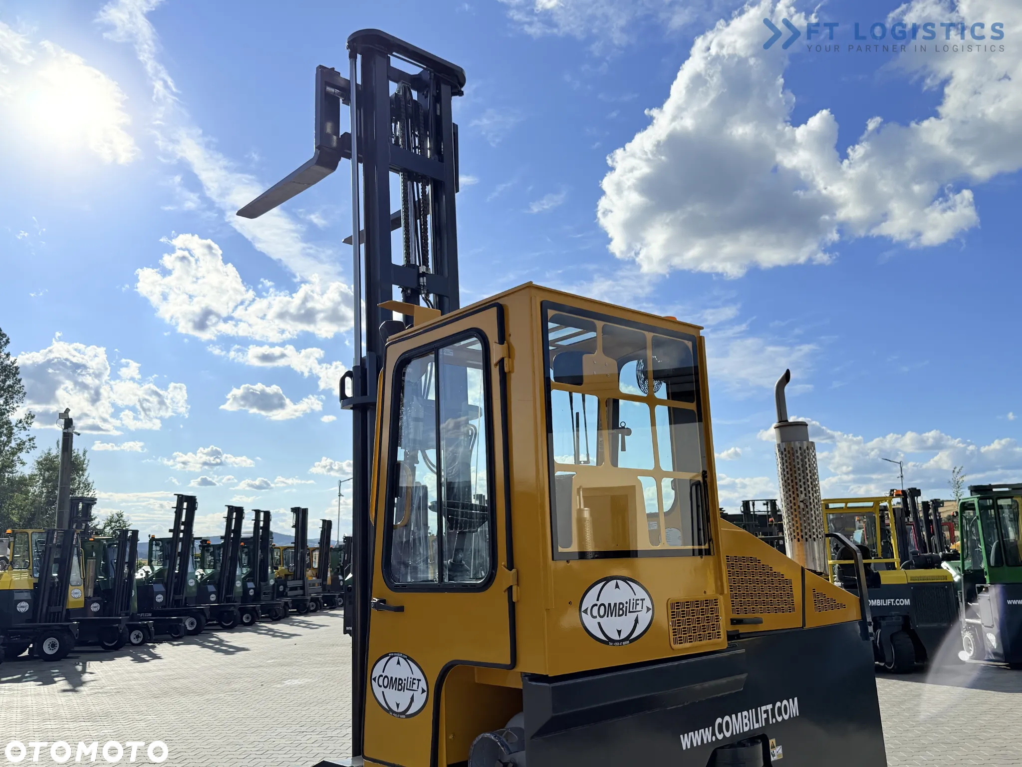 Combilift C4000 / GAS/ DUPLEX- 4100MM / PRZESUW WIDEŁ / WOLNY SKOK / PEŁNA OGRZEWANA KABINA / JEDYNIE 4223H / STAN - JAK NOWY! - 41