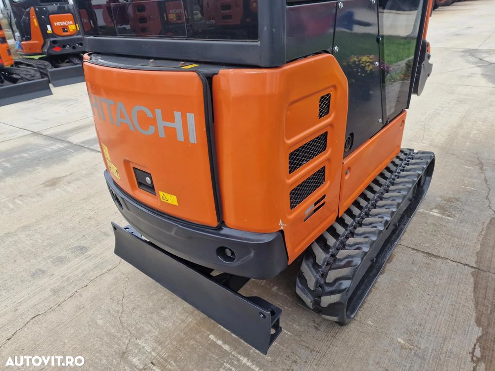 Hitachi ZX19, Masa operat 2tone, 2019, 1.596h, LAMA, CUPLA RAPIDA+3 CUPE, Senile extensibile, latime strans 0,98m, Inst picon, cabina, radio, senile 80% ok, STARE FOARTE BUNA, posibilitate leasing 4 ani, rata lunara 2.000 lei-PROMOTIE-17.900EUR+Tva - 12