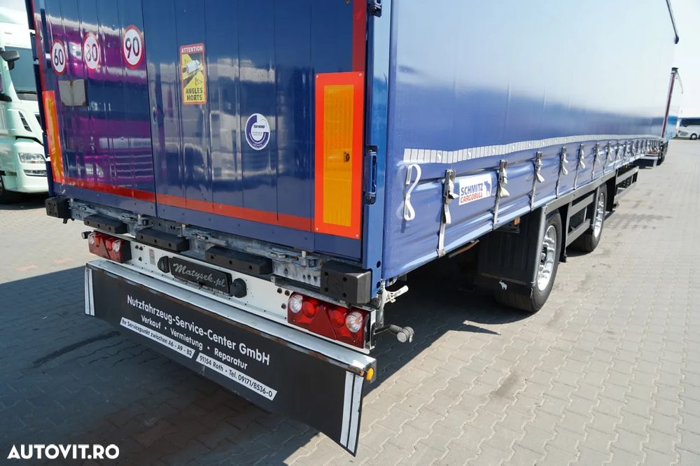 Schmitz Cargobull / CORTINĂ / VARIOS / LVT / 2 AXE / 2016 - 8
