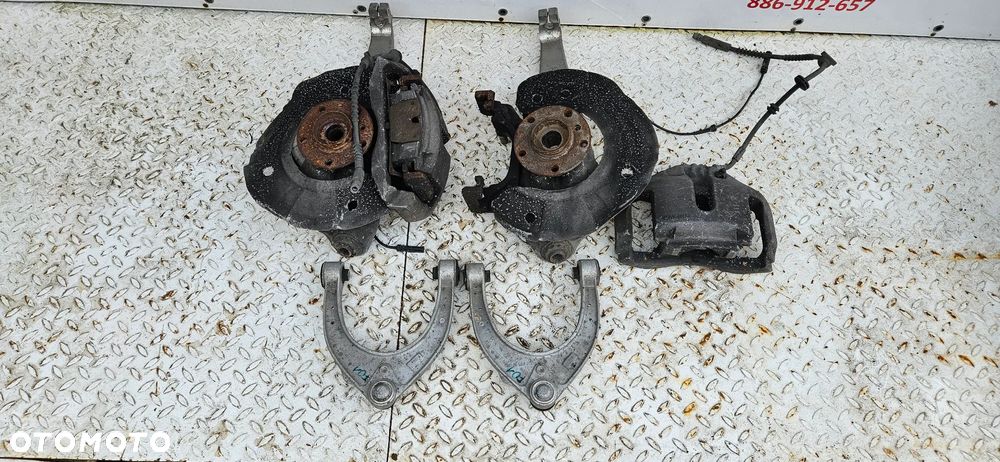 BMW 7 F01 XDRIVE 4x4 Zwrotnica przód prawy lewy Zawieszenie przednie prawe lewe Wahacz górny - 2