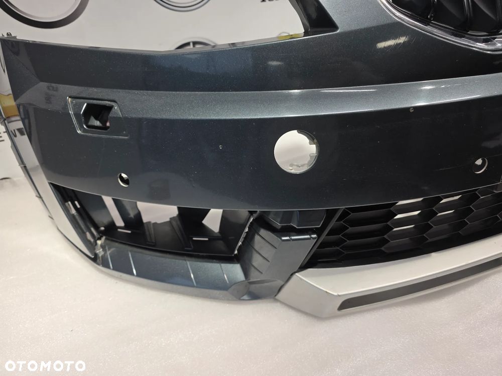 SKODA OCTAVIA III 3 SCOUT 5E0 12- ŁADNY ZDERZAK PRZEDNI PRZÓD , NA SPRYSKI + 4xPDC + GRILL + KRATKA ŚRODKOWA + SPOJLER , NR 5E0807221K , NR AUKCJI NZ1487 - 5