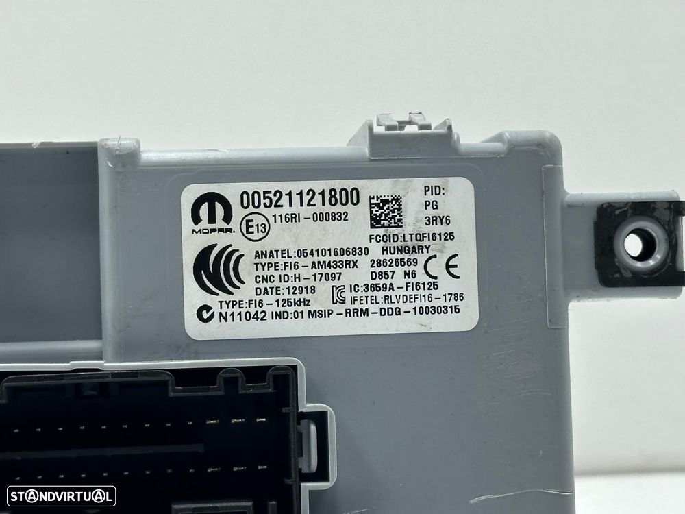 Caixa Fusíveis BSI - Fiat 500 (2018) - 3