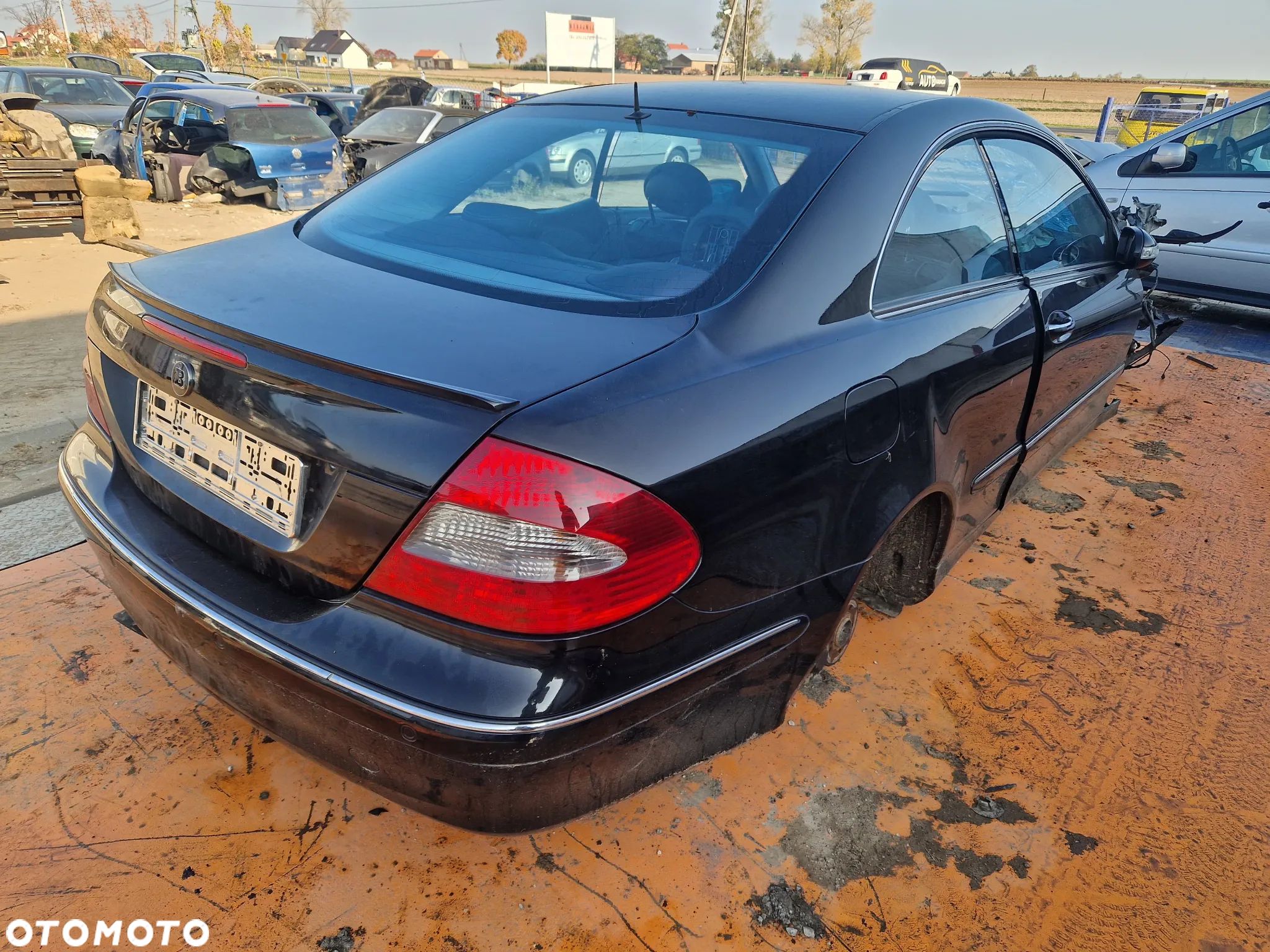 Mercedes CLK C209 2002/06-2009/05 Silnik 3.2 M 112.955 218KM/160kW 197 na części drzwi zderzak - 1