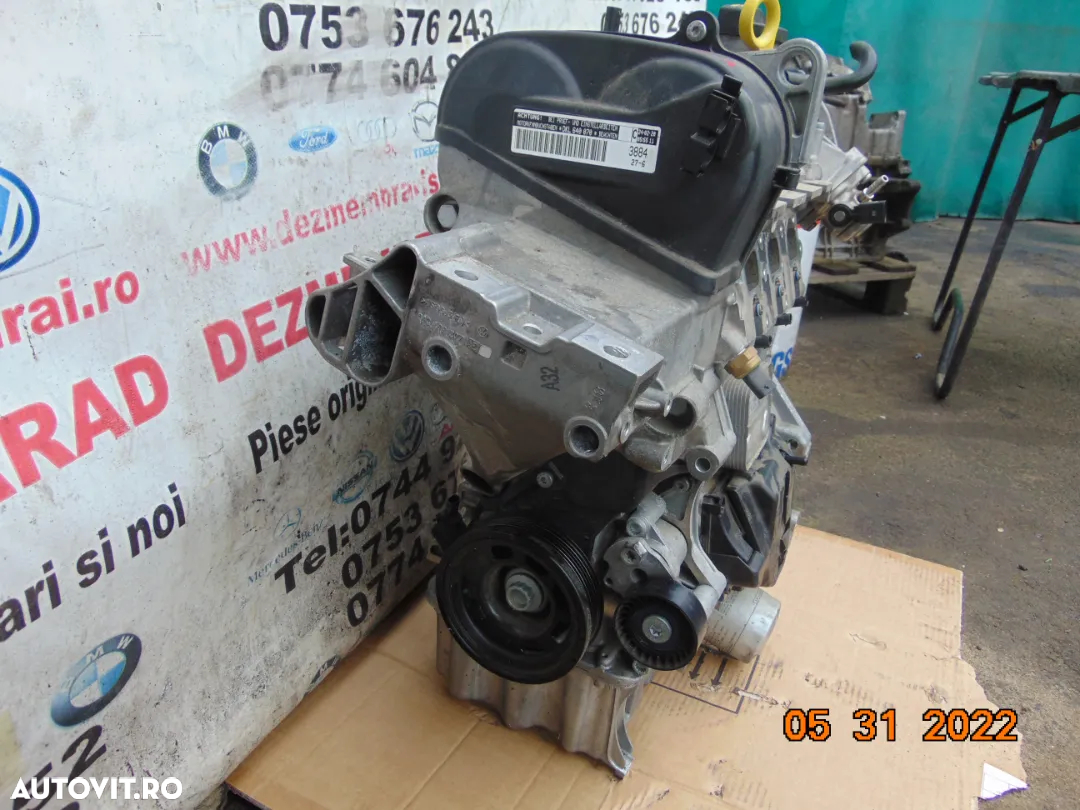 Motor VW 1.0tsi DKL Golf 7 Audi Skoda Seat ibiza Leon Octavia polo T Cross Rapid Fabia Up dkla dklb - 8