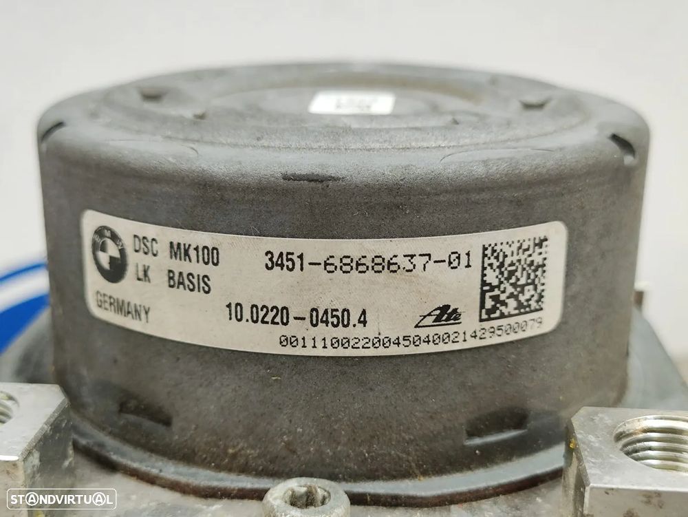 Modulo ABS Bloco Hidraulico BMW Serie 1 F20 F21 Serie 2 F22 Serie 3 F30 F31 6868637 6868638 - 2
