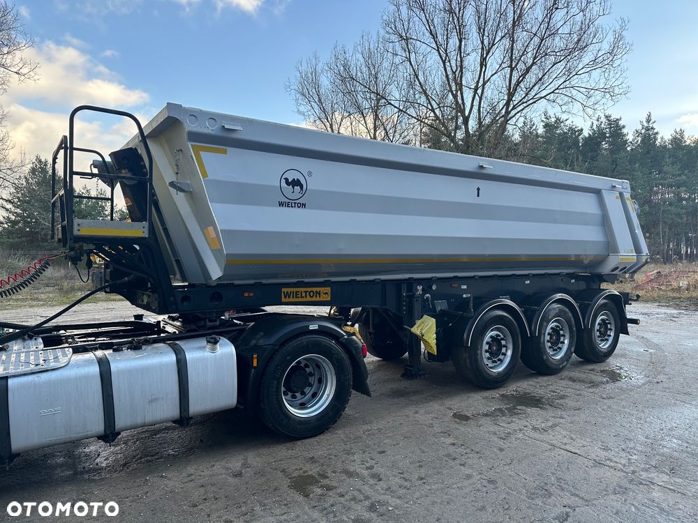 Wielton WYWROTKA NW-3 28m3 HARDOX OSIE SAF OŚ PODNOSZONA PLANDEKA WAGA:5200kg 2015r STAN IDEALNY - 8