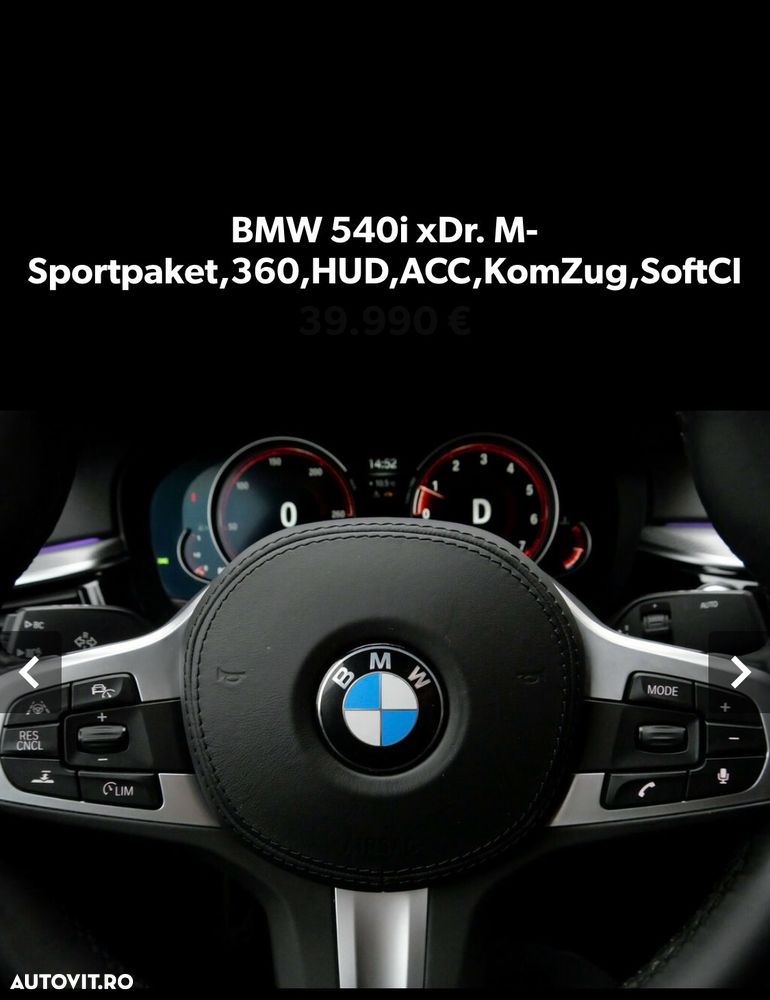 BMW Seria 5 540i xDrive AT - 7